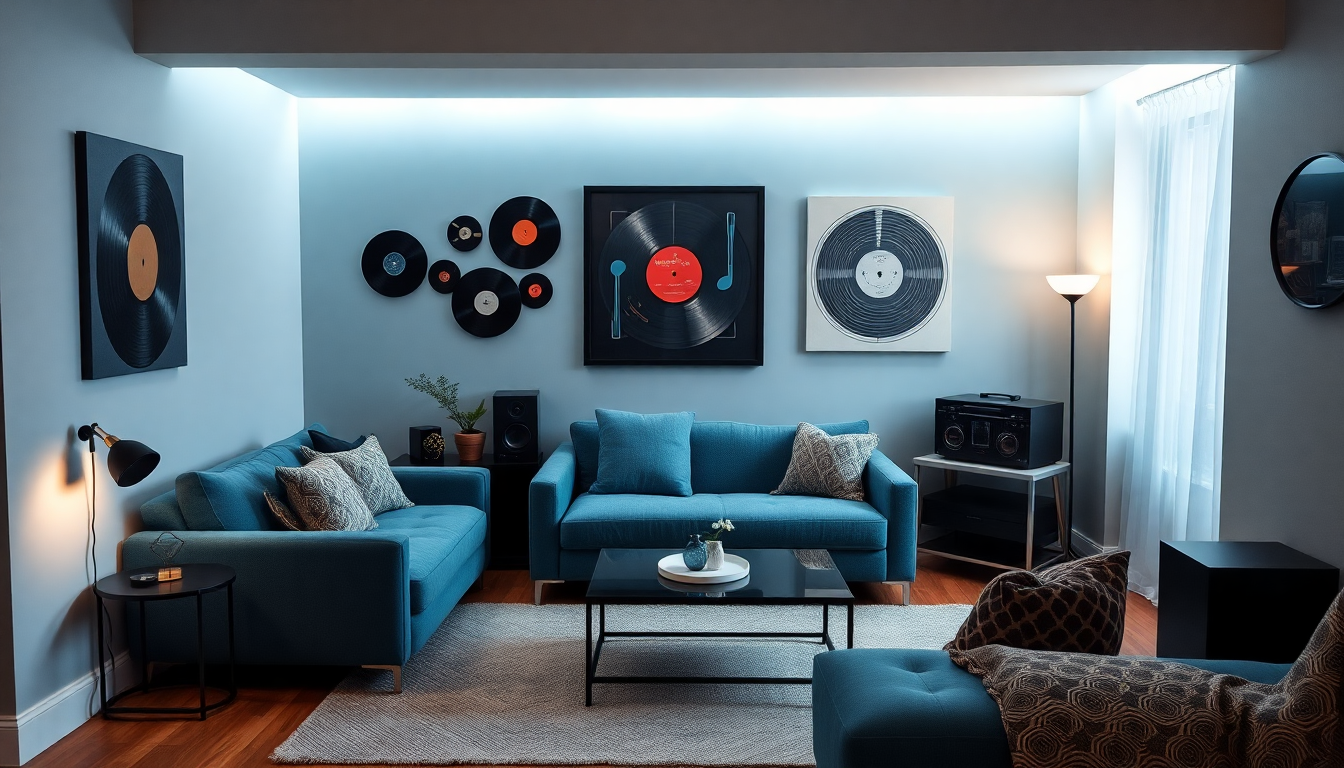 Elevate Your Small Space with MorningBlues: Music-Inspired Decor for Stylish Living