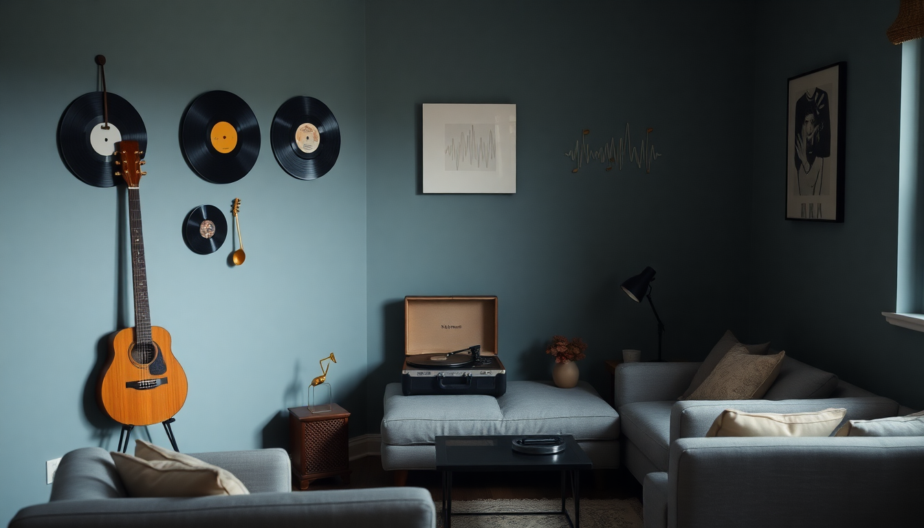 How to Incorporate Music-Inspired Decor in Small Spaces