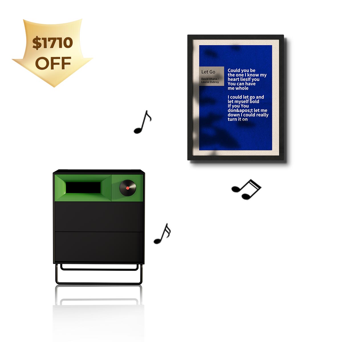 MorningBlues Stereo Frame Lyrics Speaker T2