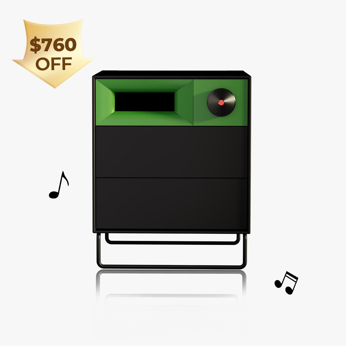 MorningBlues Cabinet S1 Stereo Nightstand Speaker