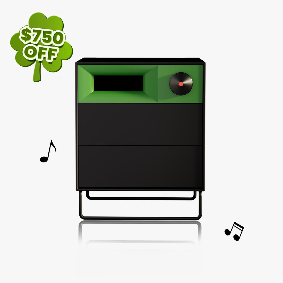 MorningBlues Cabinet S1 Stereo Nightstand Speaker