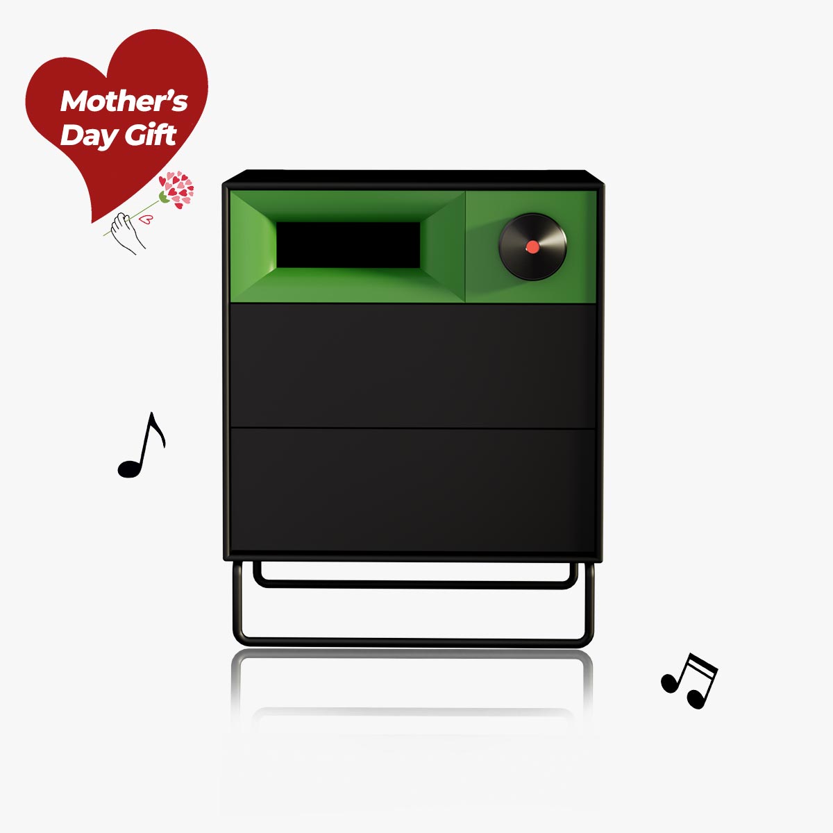 MorningBlues Cabinet S1 Stereo Nightstand Speaker