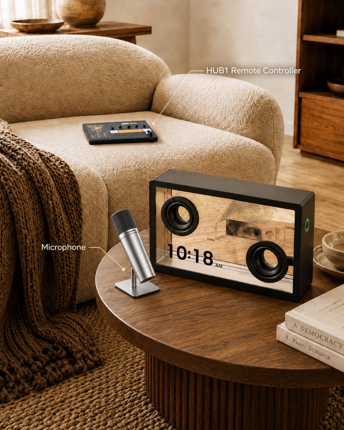 MorningBlues Lyric Speaker SonicGlass A1