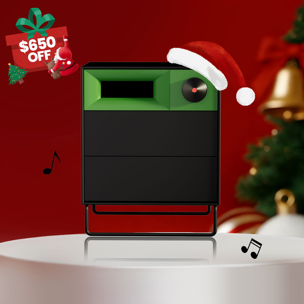 MorningBlues Cabinet S1 Stereo Nightstand Speaker