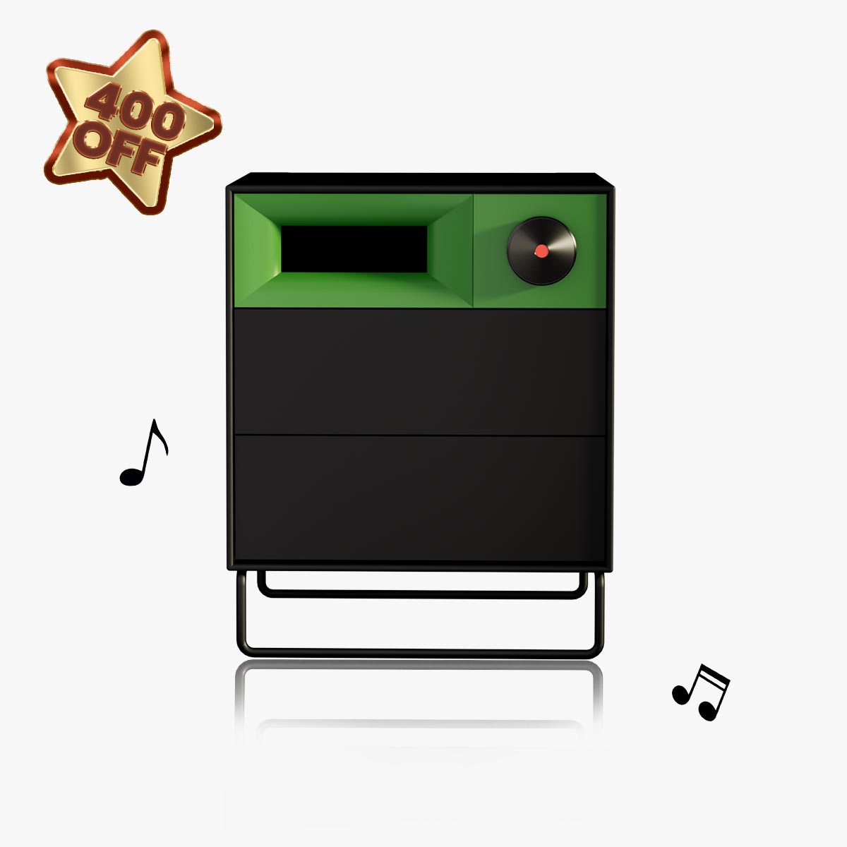 MorningBlues Cabinet S1 Stereo Nightstand Speaker